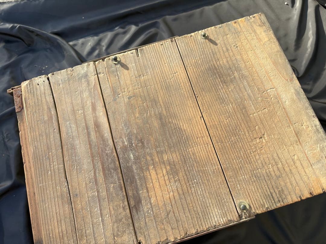 日本　アンティーク 船箪笥 木製　金具 時代箪笥 和箪笥　小箪笥