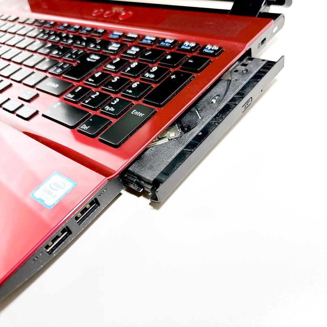 SSDで快適✨メモリ8GB フルHD 第7世代 カメラ ノートパソコン NEC