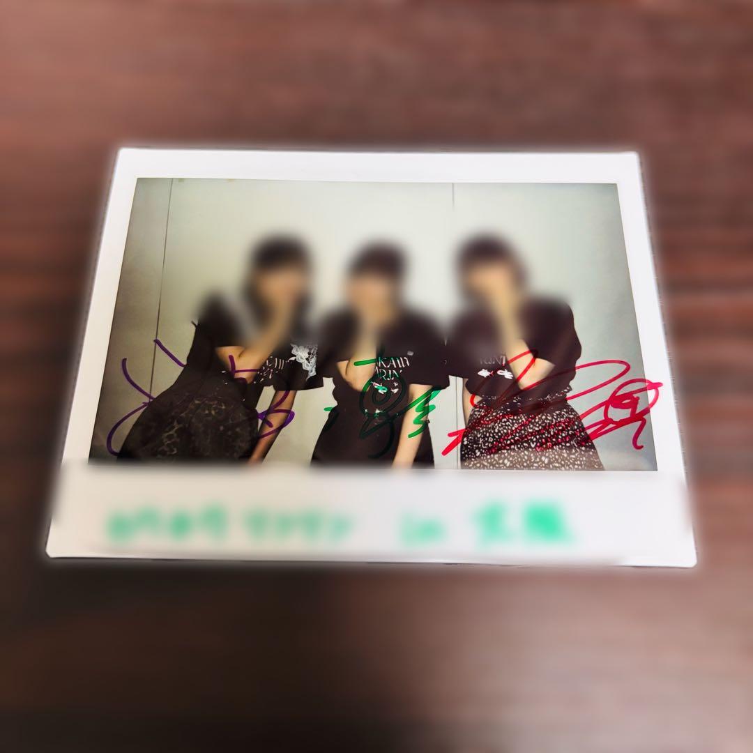 アンジュルム 川村文乃 橋迫鈴 川名凛 サイン入りチェキ