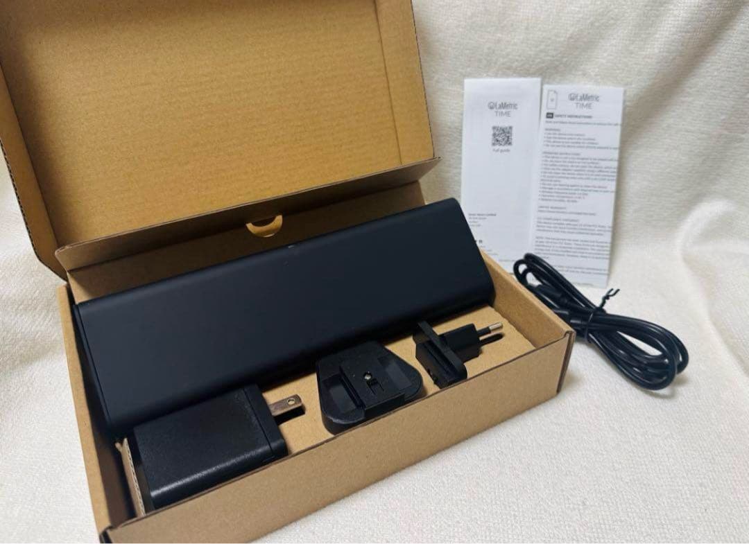 【早い者勝ち】LaMetric Time アプリ付きWi-Fi時計