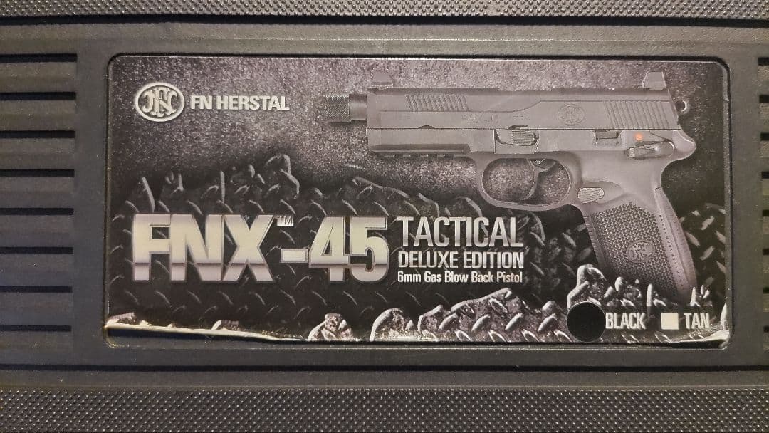 FNX-45 TACTICAL DELUXE EDITION ガスガン