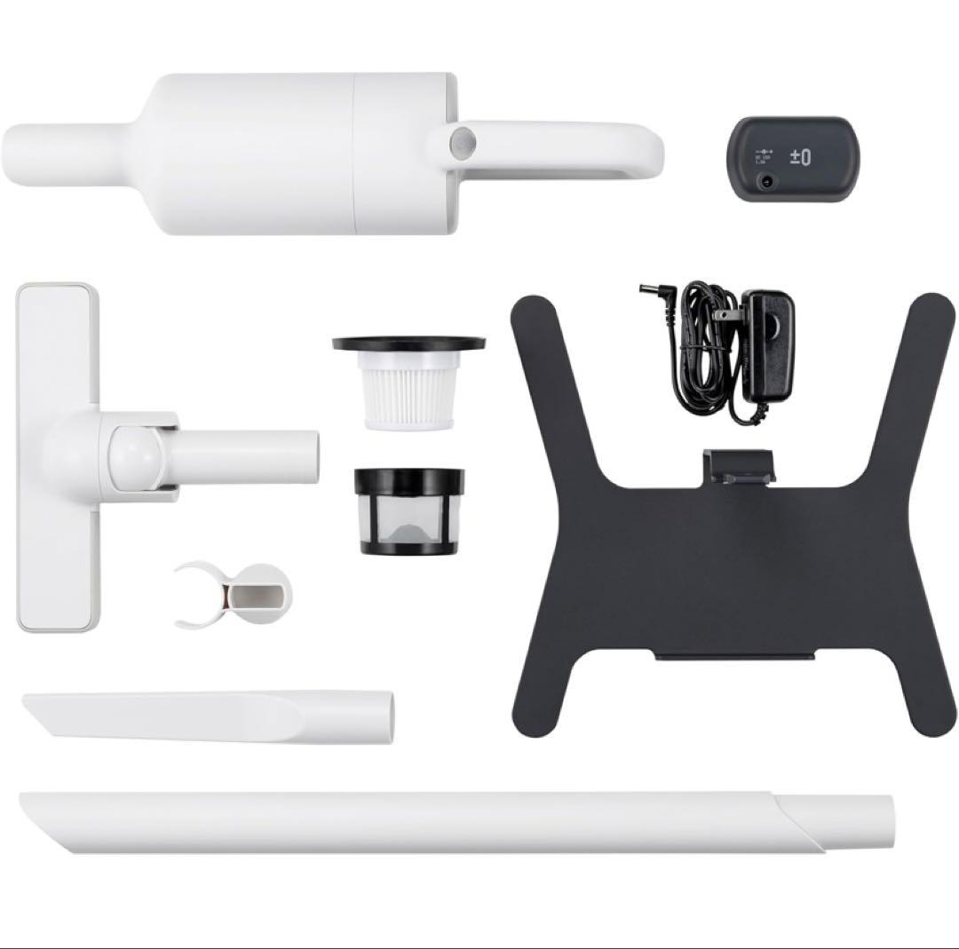 【安心の保証付】±0 プラスマイナスゼロ コードレスクリーナー イエローグリーン