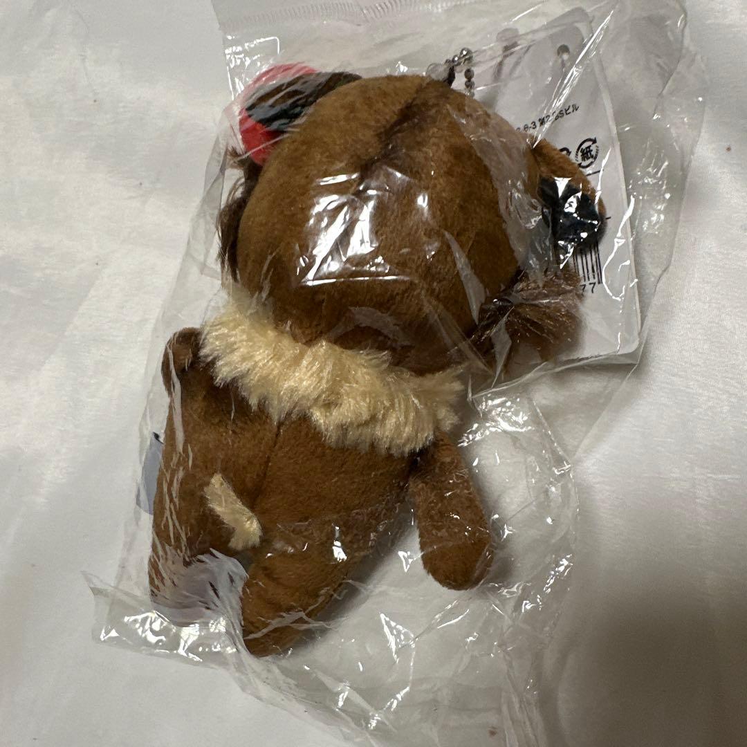廃盤　新品　オオカミちゃんには騙されないボールチェーンストラップ　ぬいぐるみ
