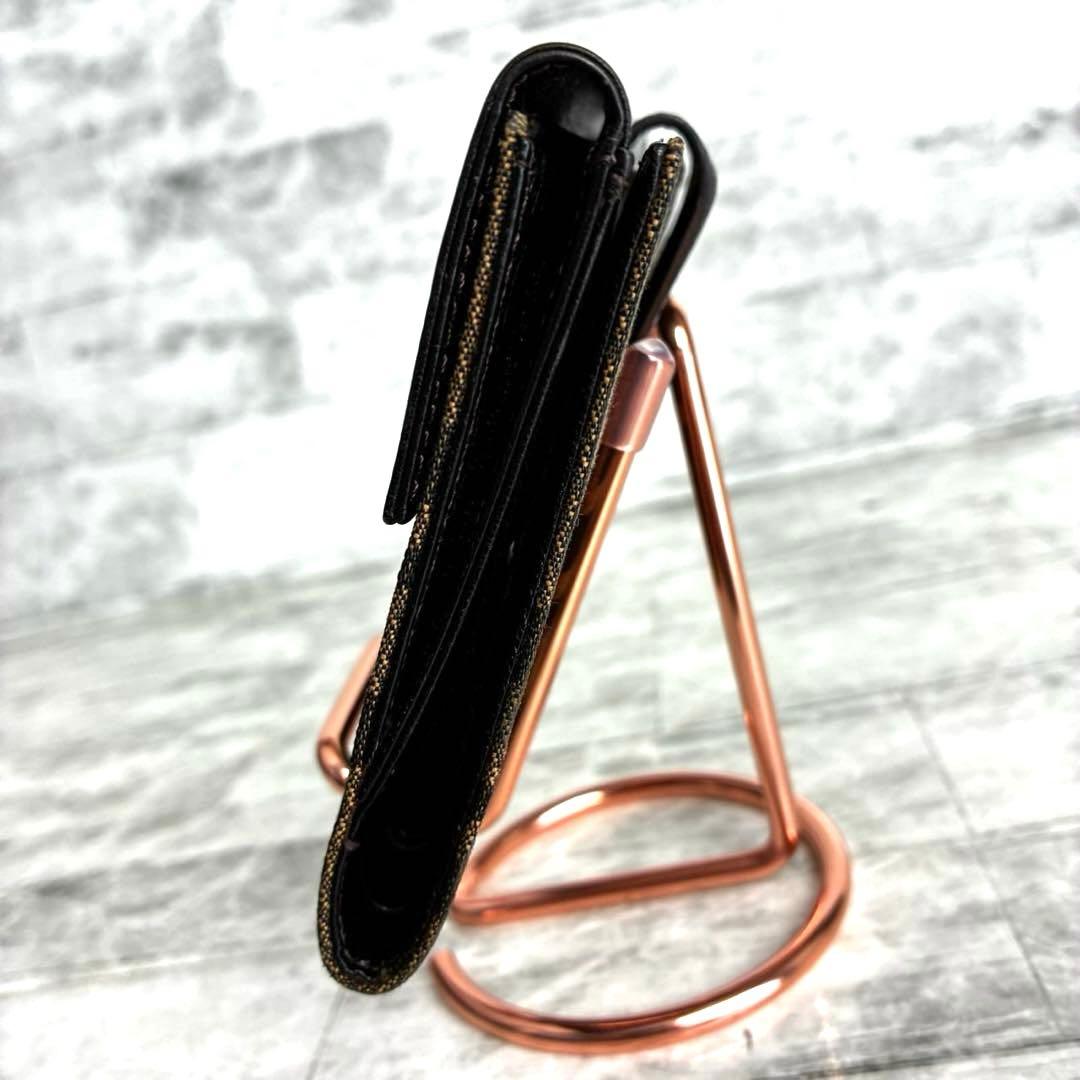 Fendi 二つ折り財布 FFロゴ ブラック ブラウン