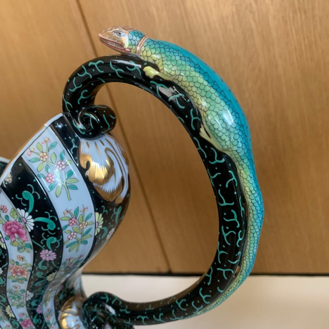 希少 ジャグ HERENND シノワズリ 西安の黒