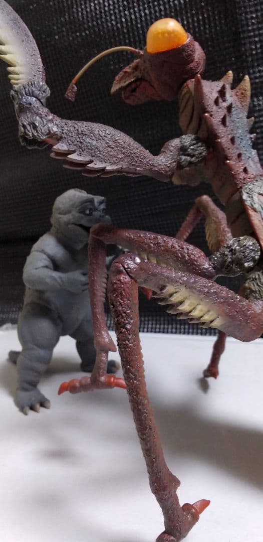 カマキラス。ミニラ！少年リックエクスプレス！東宝映画怪獣