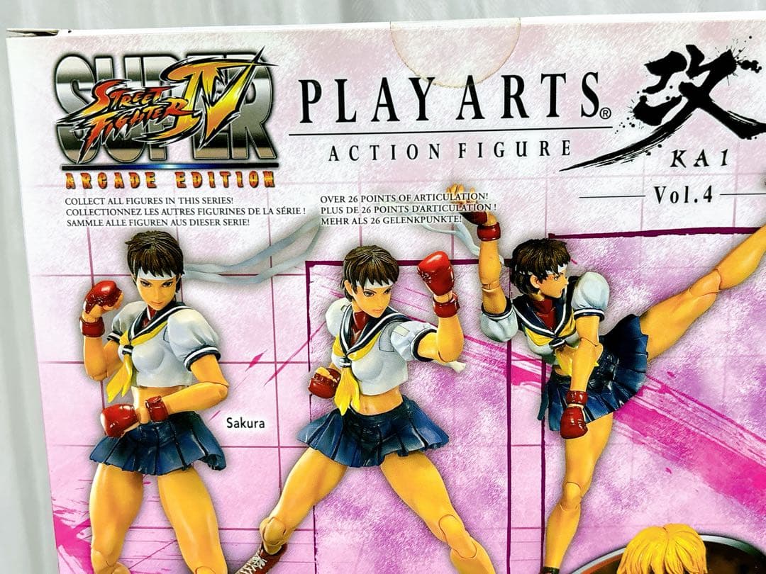 未開封　プレイアーツ改 春日野さくら Vol.4 ストリートファイターIV