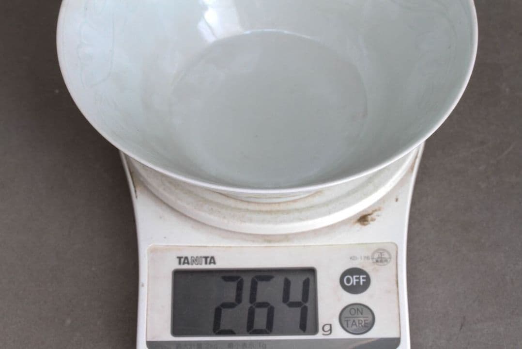 茶碗 木箱付き 青白磁 時代品 唐物 中国美術 茶道具 茶器