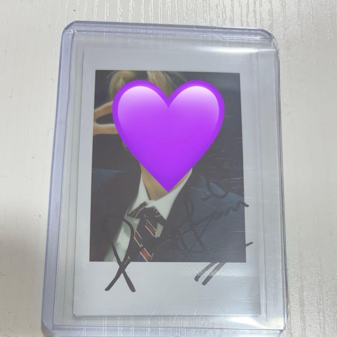 許豊凡 チェキ 直筆サイン INI 1st ファンミーティング デビュー