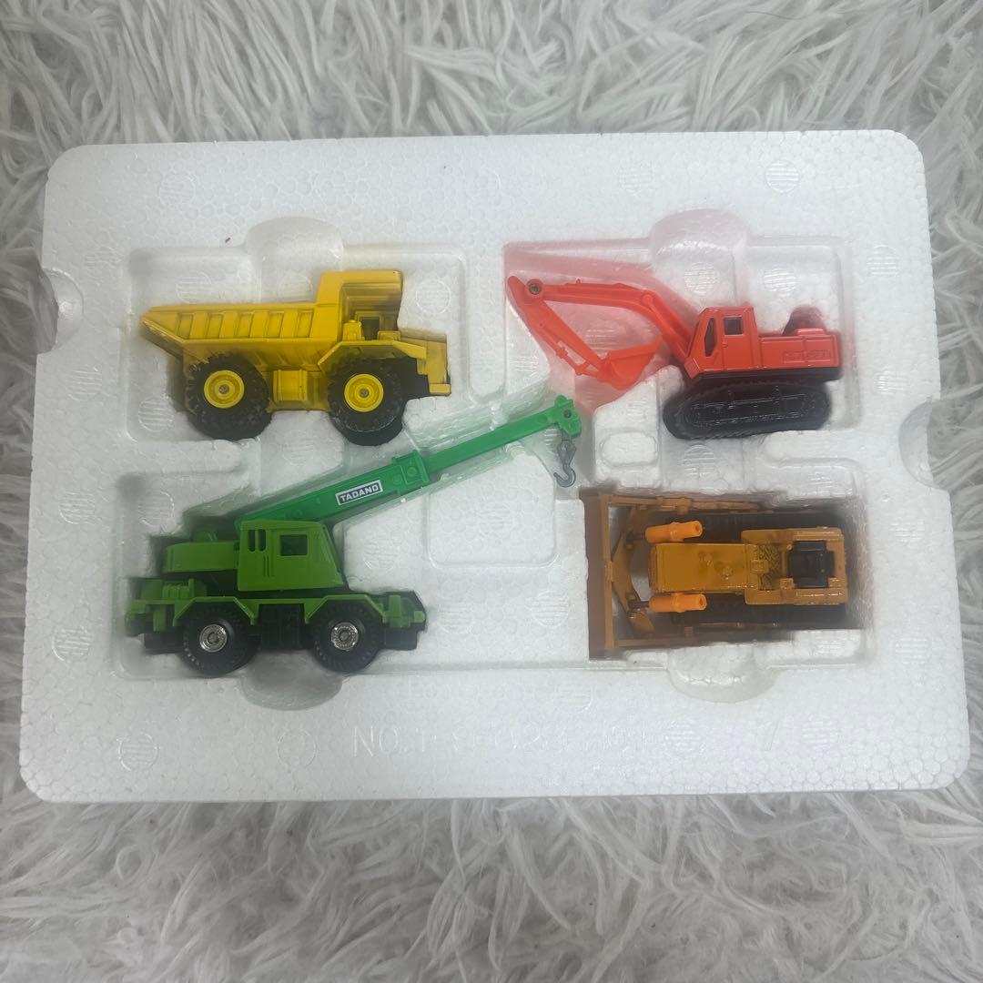 【中古】トミカ ギフトセット 建設車シリーズNo.3
