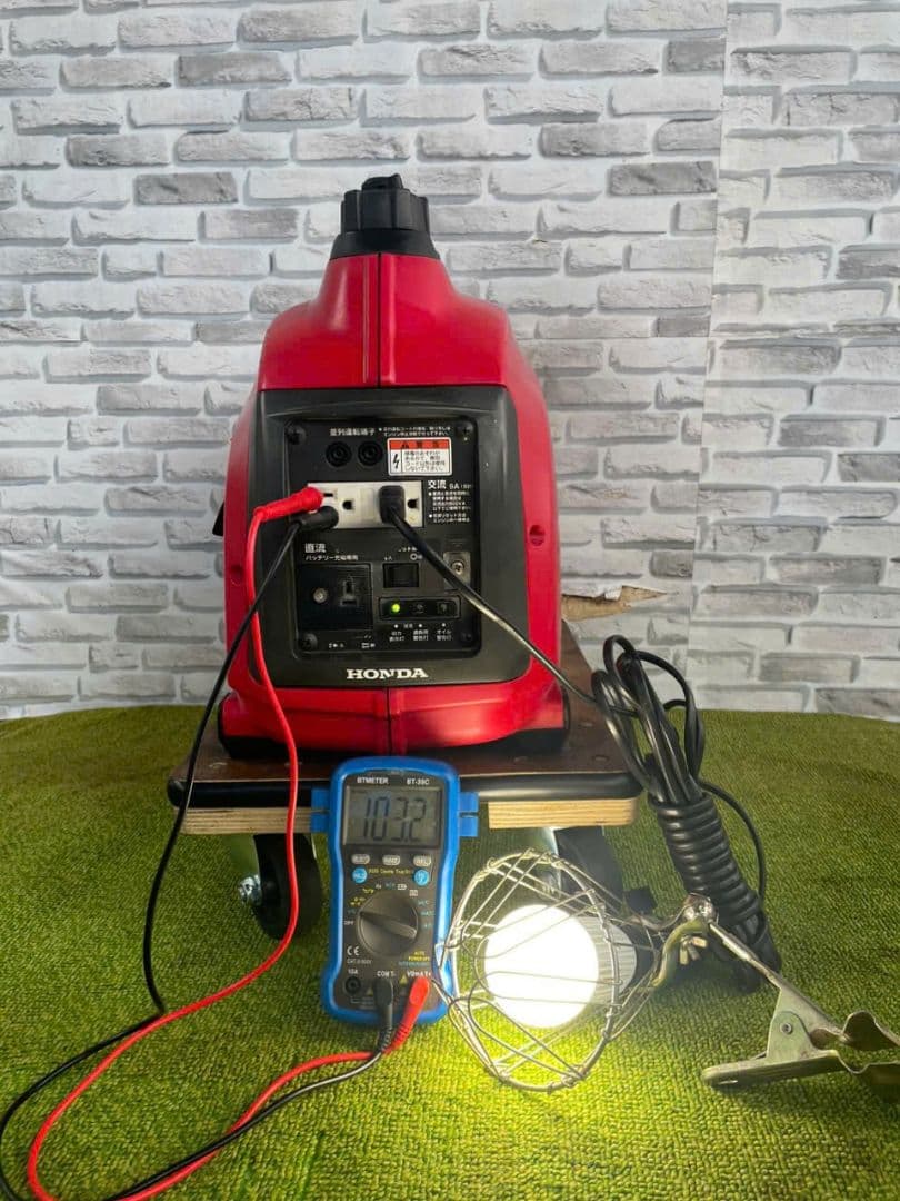 【整備済み】HONDA EU9i 発電機★軽量コンパクト即使用OK (03)