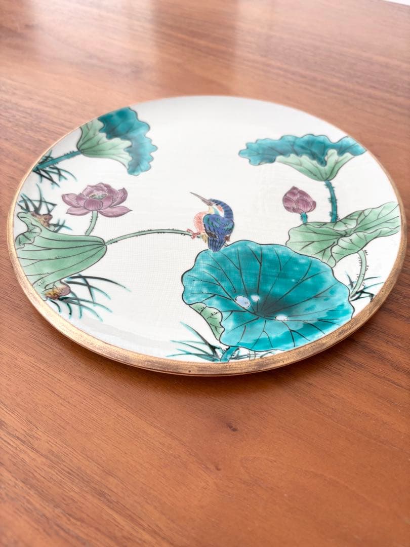 【新品】三ツ井為吉　九谷焼　飾皿