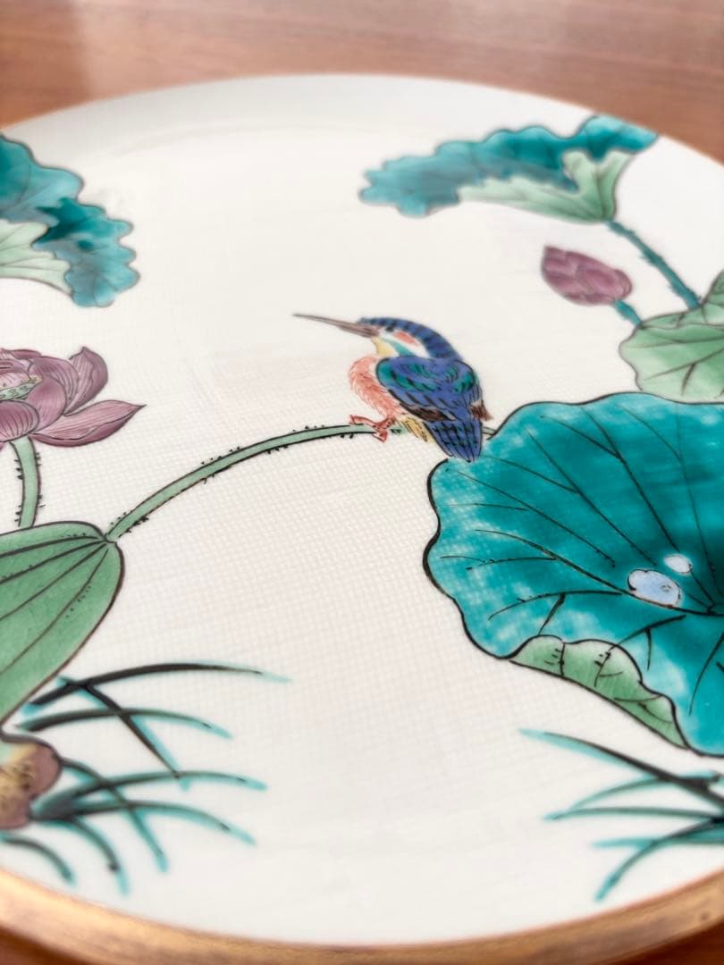 【新品】三ツ井為吉　九谷焼　飾皿