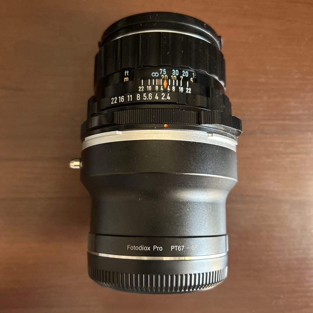 PENTAX 67 105mm F2.4 + 67-GFX マウントアダプター