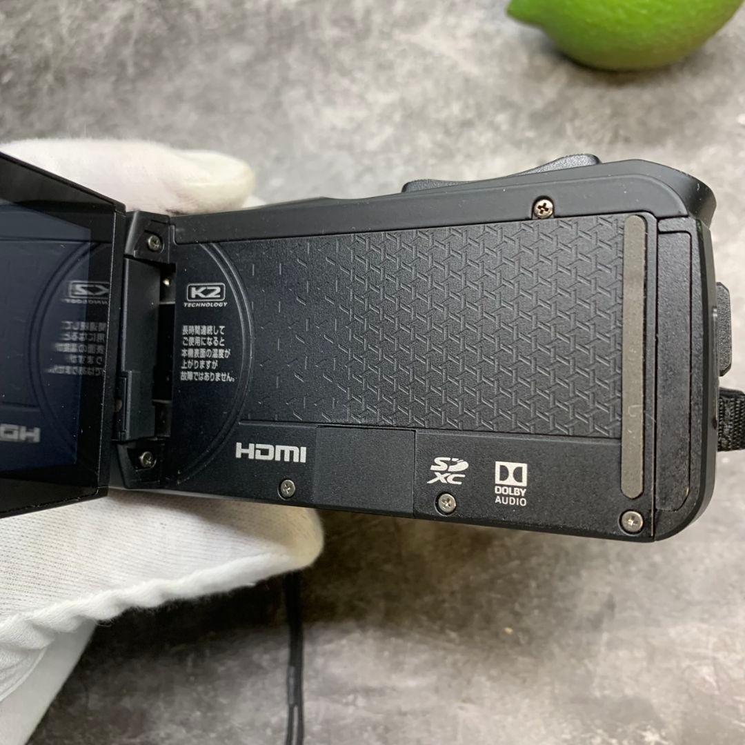 J473\" JVC Everio R GZ-RX670-B ビデオカメラ 黒