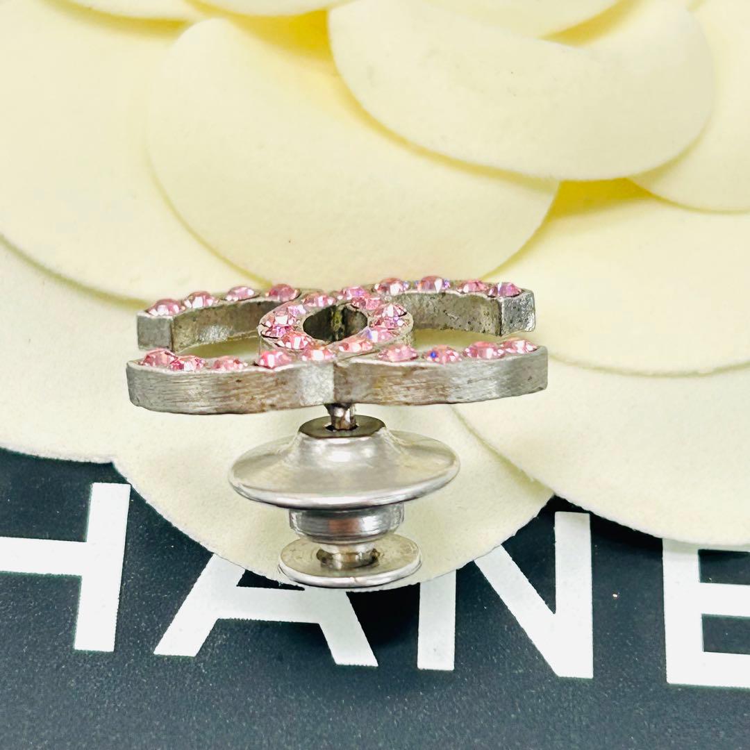 希少　美品　CHANEL シャネル　ヴィンテージ　ココマーク　ピンブローチ