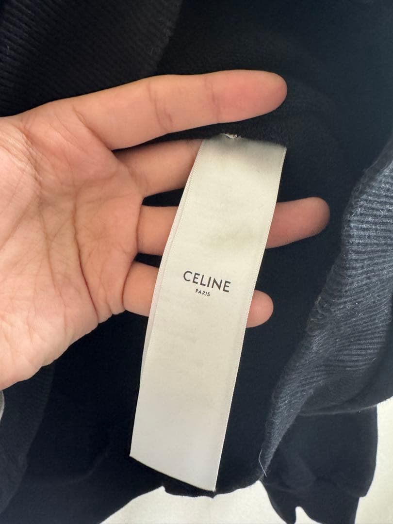 CELINE ブラック パーカー