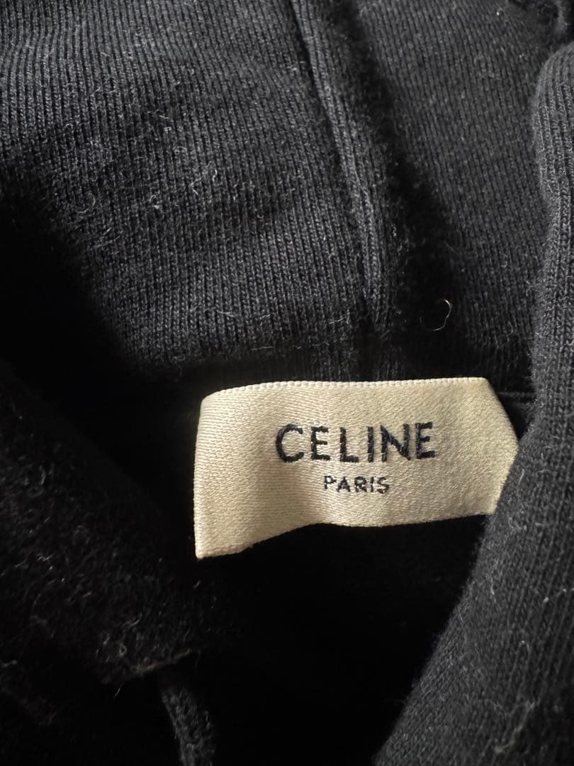 CELINE ブラック パーカー