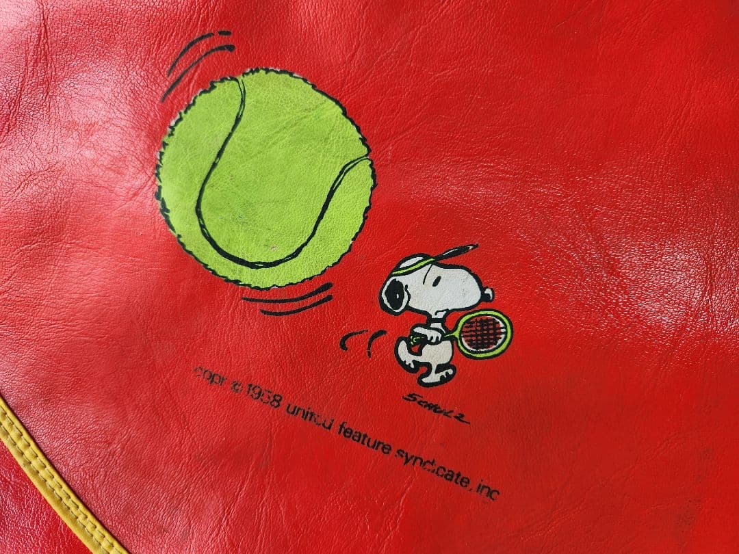 ピーナッツ　スヌーピー　テニス　バッグ　©1958年　50s ヴィンテージ