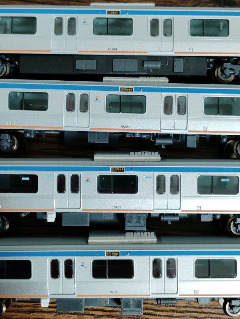 相鉄　10000系 新塗装　中間車4両　マイクロエース　A-4083