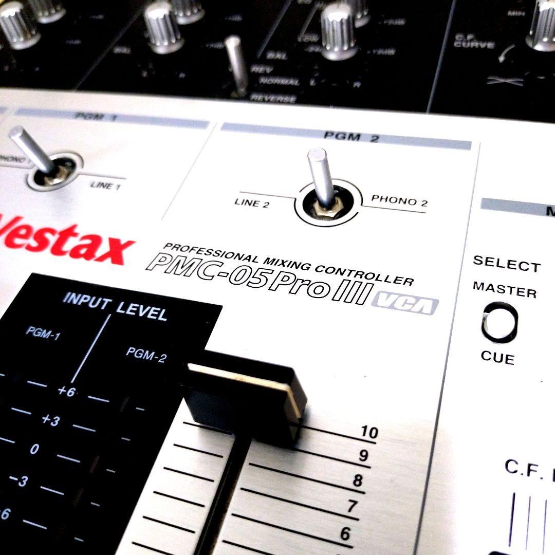 動作・通電・メンテ済 Vestax PMC-05Pro III DJミキサー