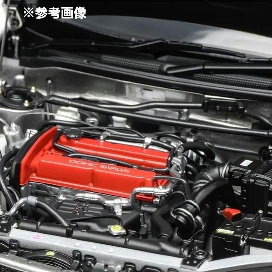 MOTORHELIX 1/18 ランサーエボリューションⅣ　ランエボⅣ シルバー