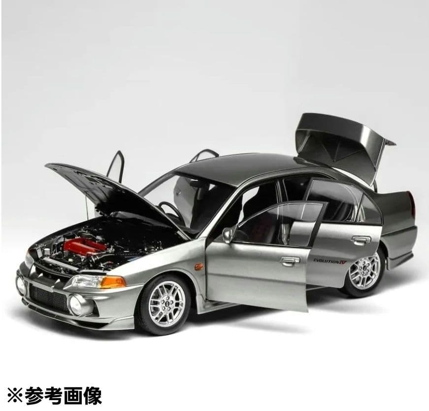MOTORHELIX 1/18 ランサーエボリューションⅣ　ランエボⅣ シルバー