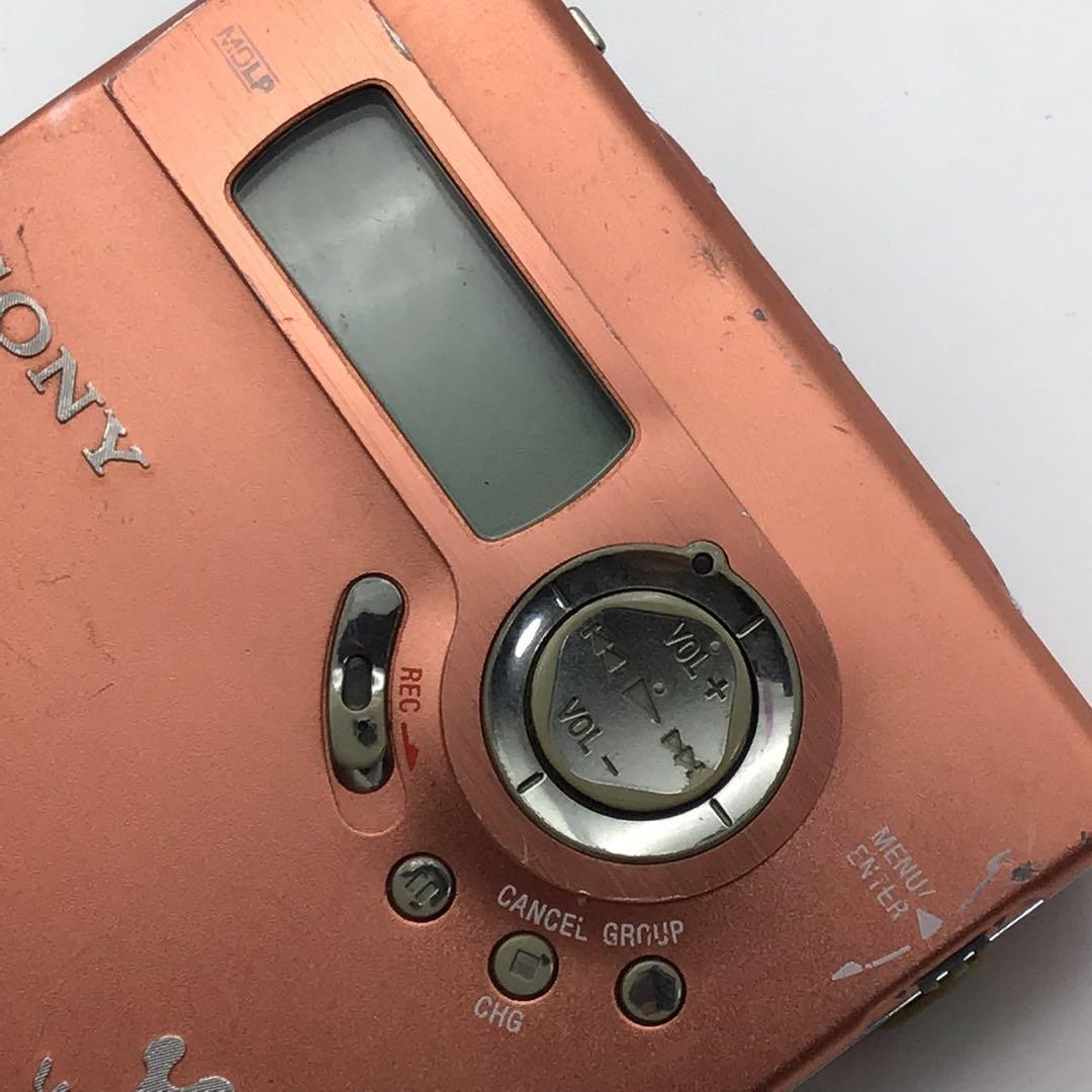 SONY MZ-R920 MD WALKMAN MDウォークマン オレンジ