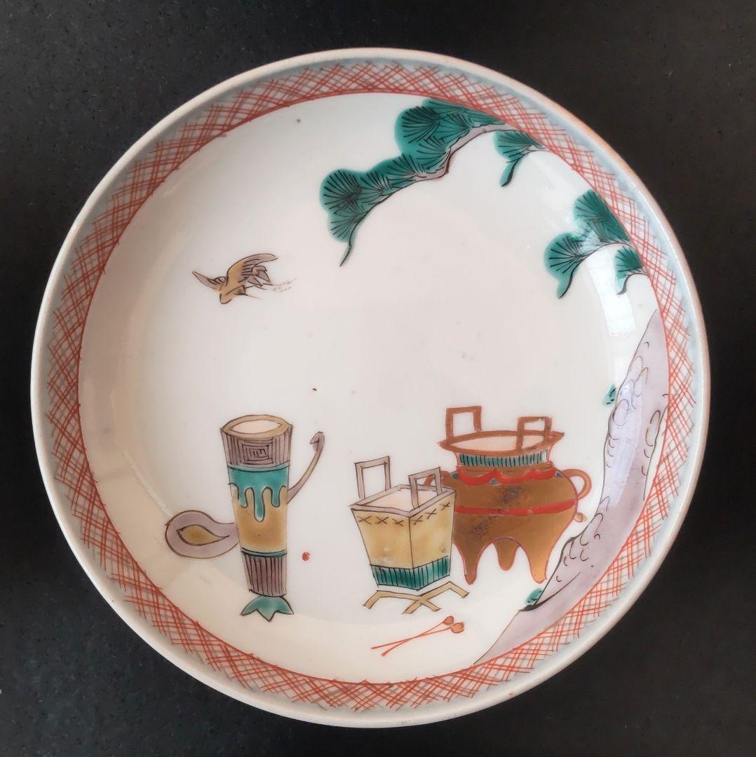 色絵　小皿　８枚