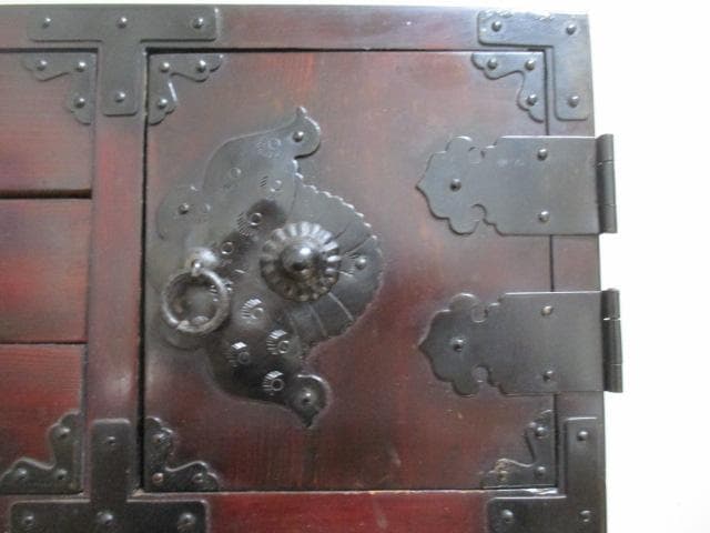 欅材　和箪笥　小箪笥　船箪笥　金具　引き出し