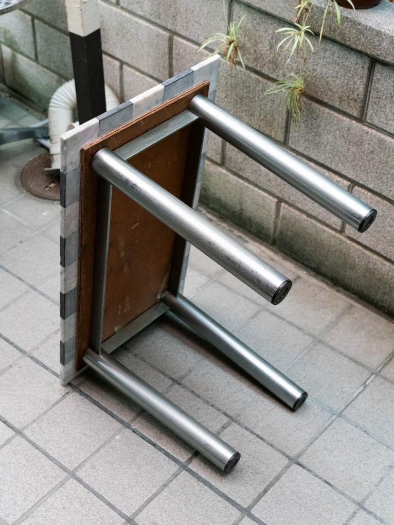 【こう】大理石 ヴィンテージ センターテーブル