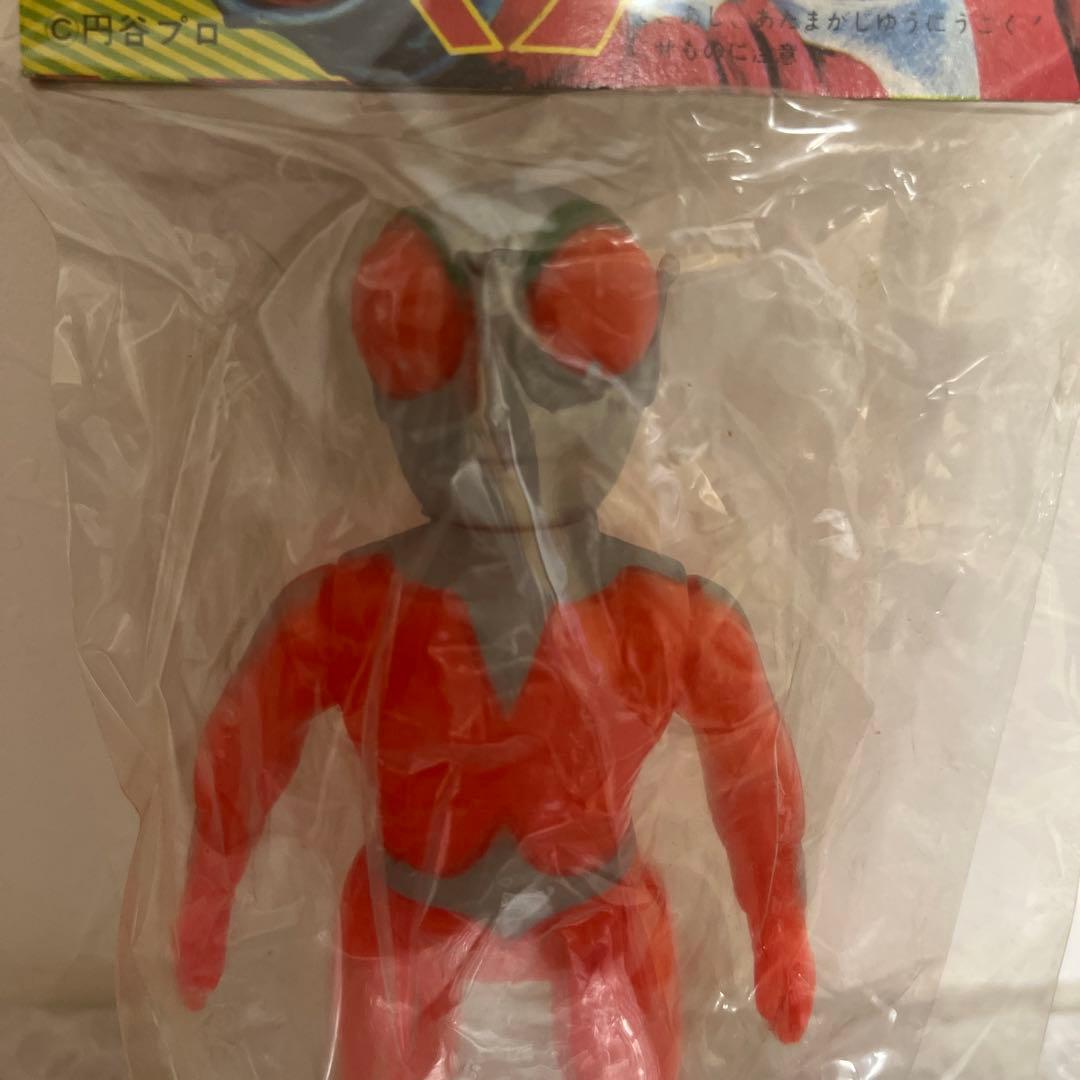 ⚠️デッドストック　炎の男　ファイヤーマン　ミドルサイズ　ソフビ　ポピー