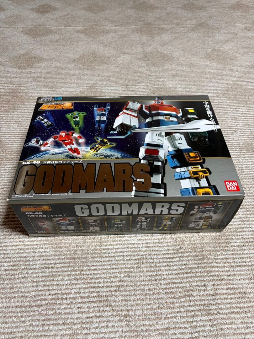 超合金魂　GX-40 六神合体ゴッドマーズ バンダイ