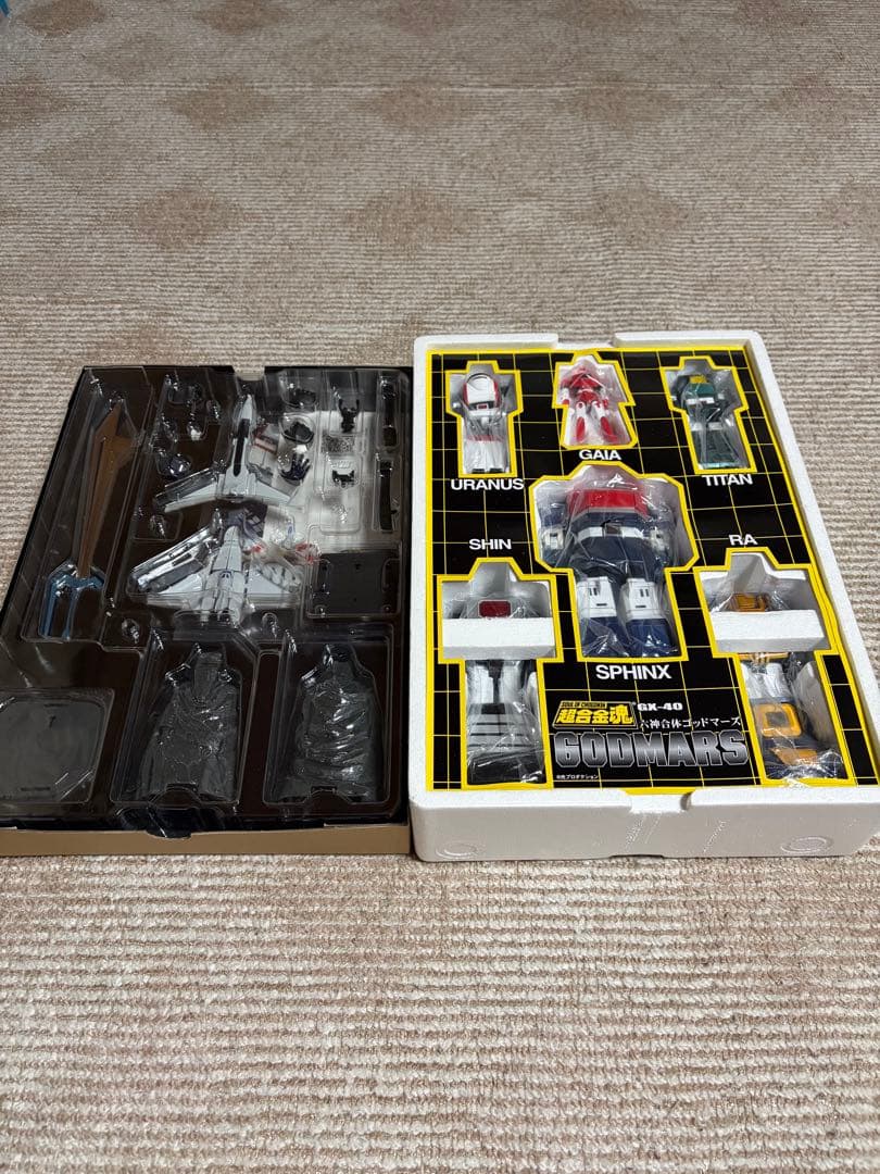 超合金魂　GX-40 六神合体ゴッドマーズ バンダイ