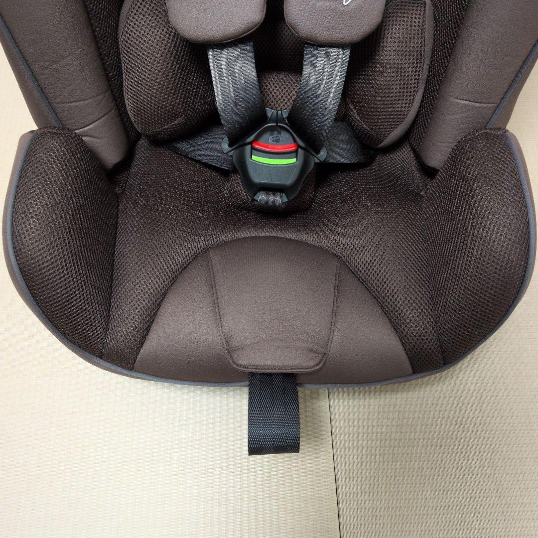 美品Aprica フォームフィットISOFIXセーフティープラス AB ブラウン