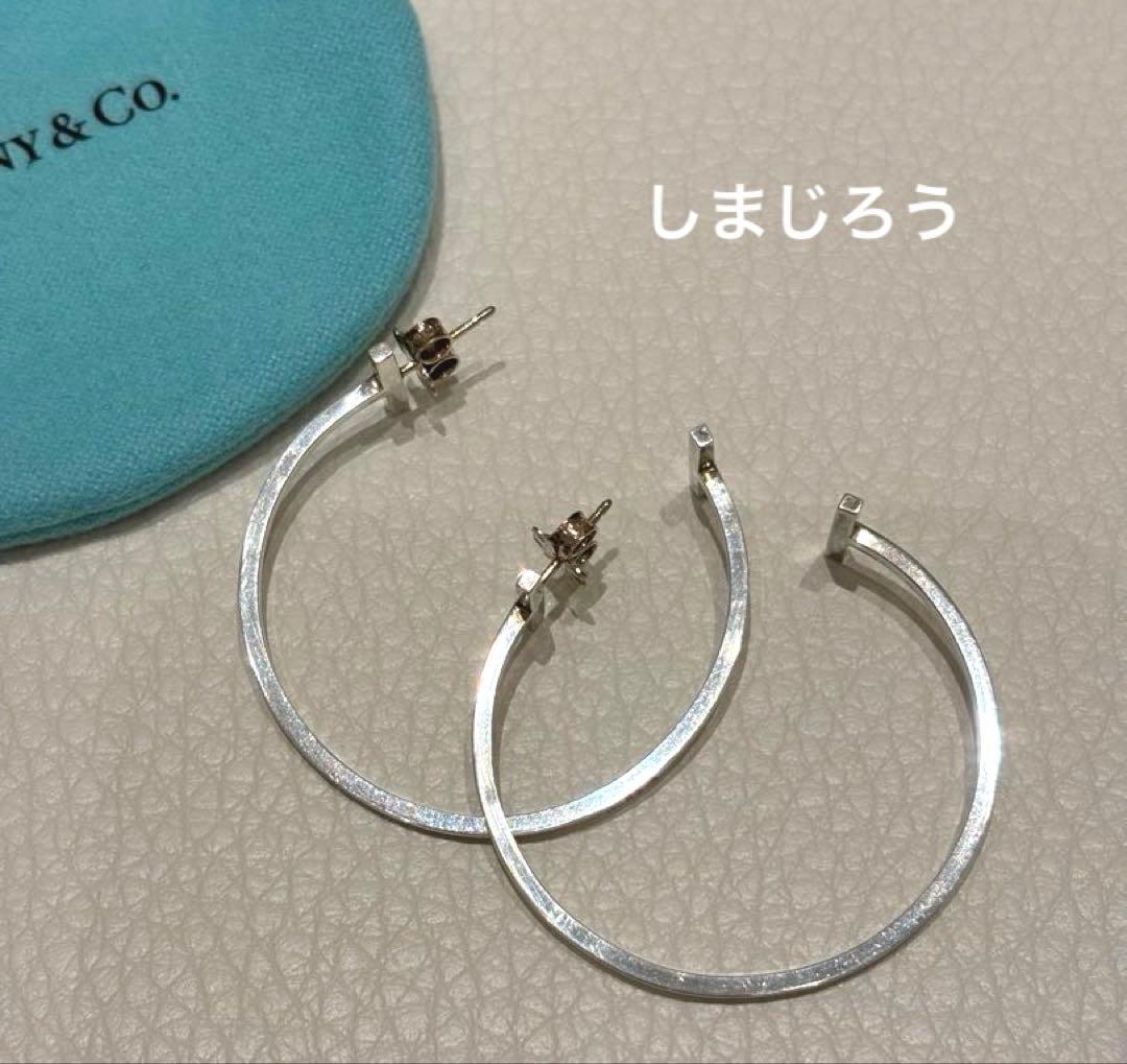 ティファニー　TスマイルTシリーズ　ピアス シルバー　廃盤