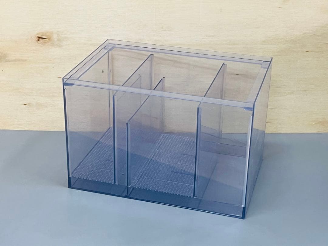 ラスト１台限定　450×300×300 OF水槽用塩ビ三層濾過槽+ウールBOX