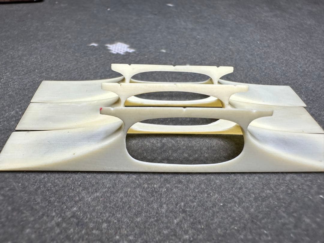 三味線 駒　天然素材　和楽器　民謡　細密細工