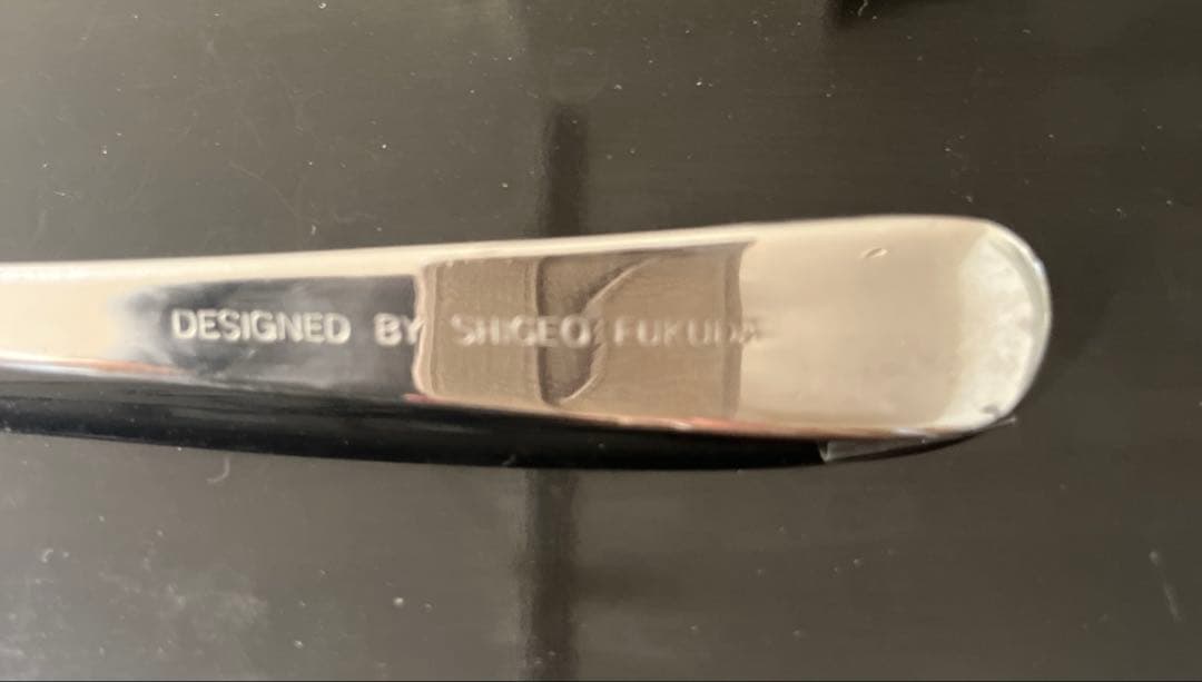 【非売品・未使用品】福田繁雄　デザイン アート カトラリー フォーク