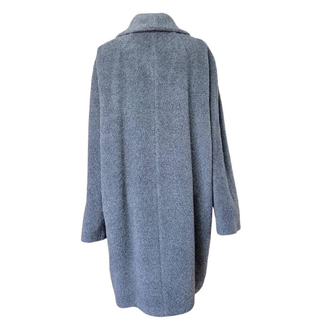 極美品　大きいサイズ46 マックスマーラ アルパカウール ダブルチェスターコート