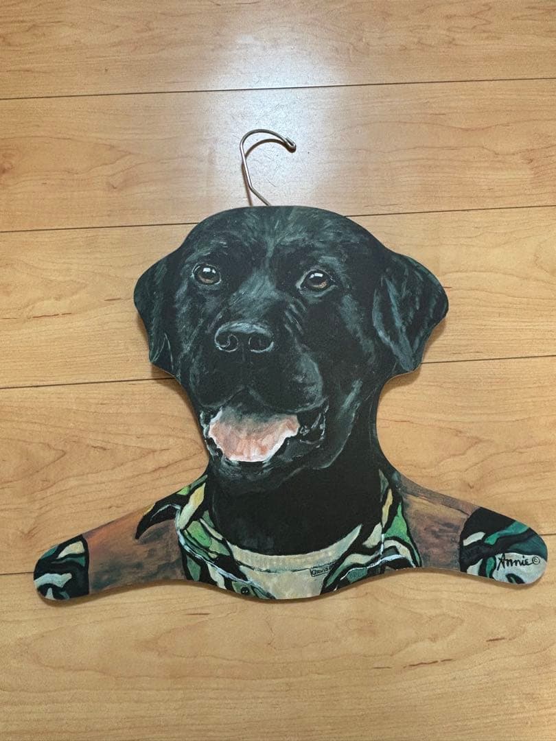 アン・ラインハート 動物 ハンガー アンティーク インテリア 木製 8本 セット