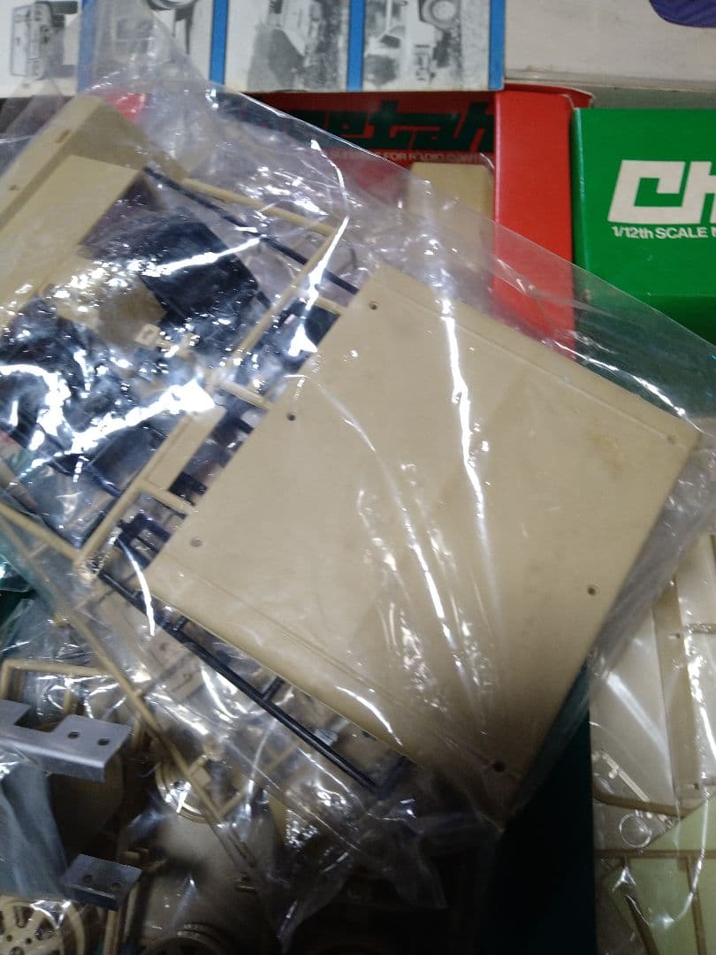 タミヤ　TAMIYA　1/12 ランボルギーニ　チーター　組立途中　（ジャンク）