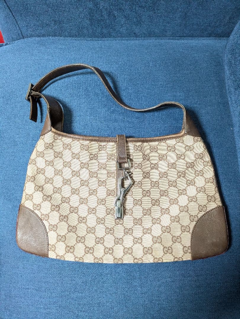 GUCCI グッチ ショルダーバッグ GG ベージュ/ブラウン