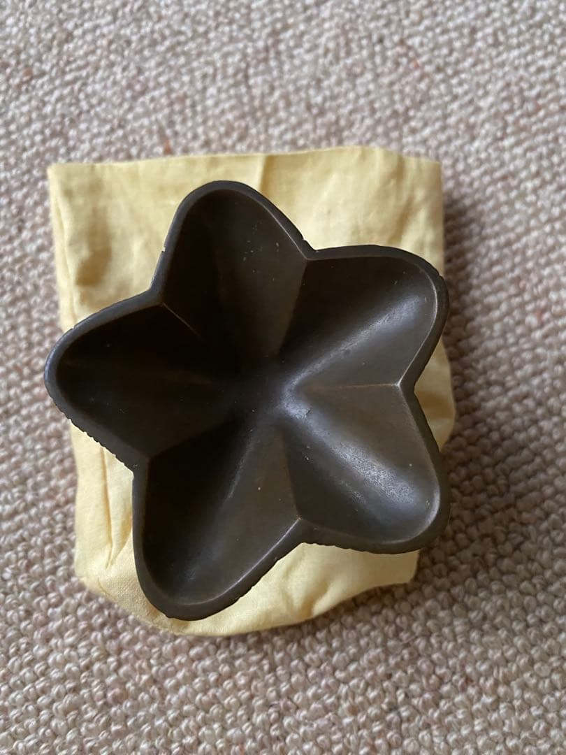 蝋型　鋳銅　蓋置　突羽根　鋳師　金森紹栄氏造