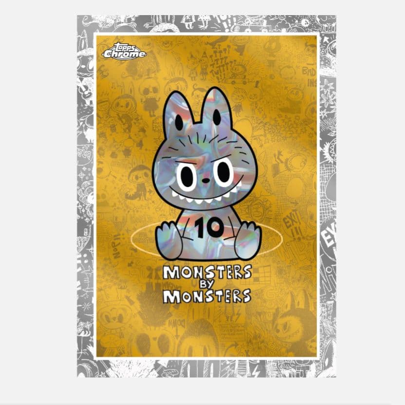 2025 Topps Chrome Labubu コレクション 5BOXセット