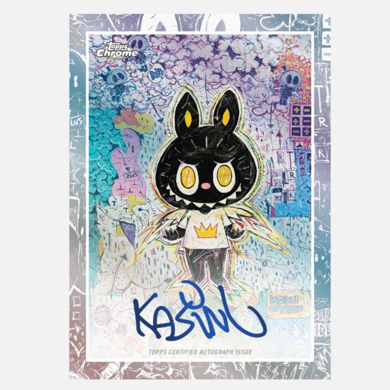 2025 Topps Chrome Labubu コレクション 5BOXセット