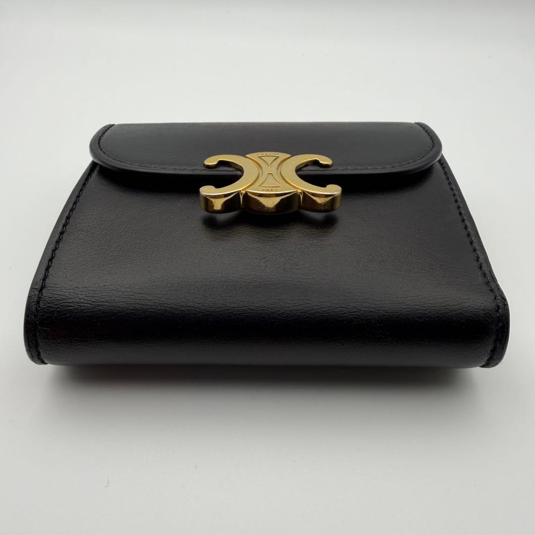 CELINE セリーヌ 財布 スモール フラップウォレット トリオンフ