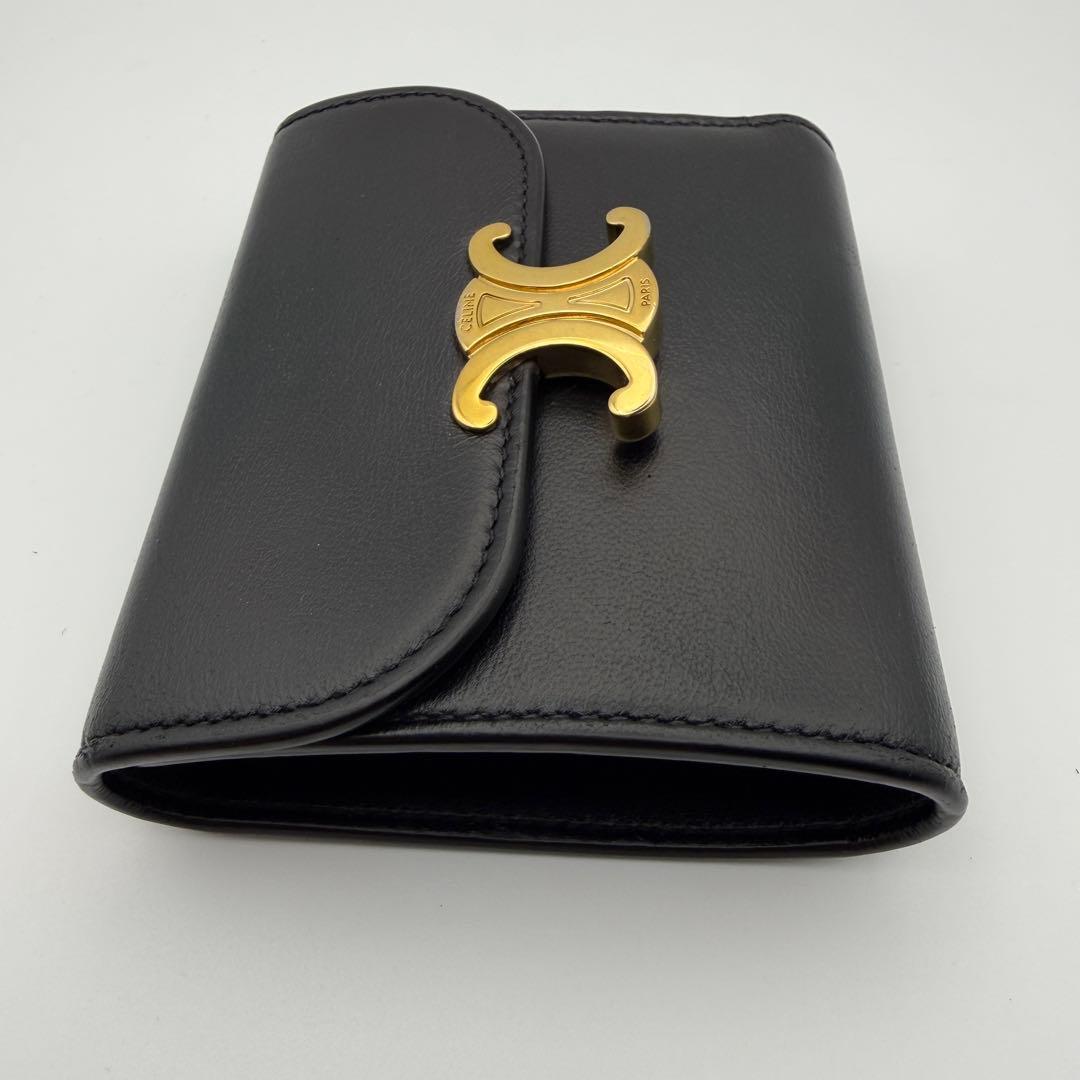 CELINE セリーヌ 財布 スモール フラップウォレット トリオンフ