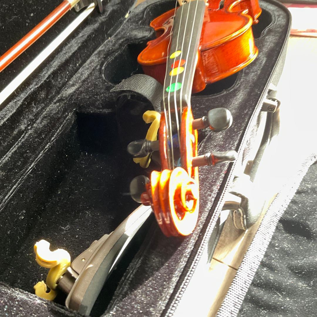 バイオリン 本体 ケース付き　1/16 gragioso 2才用