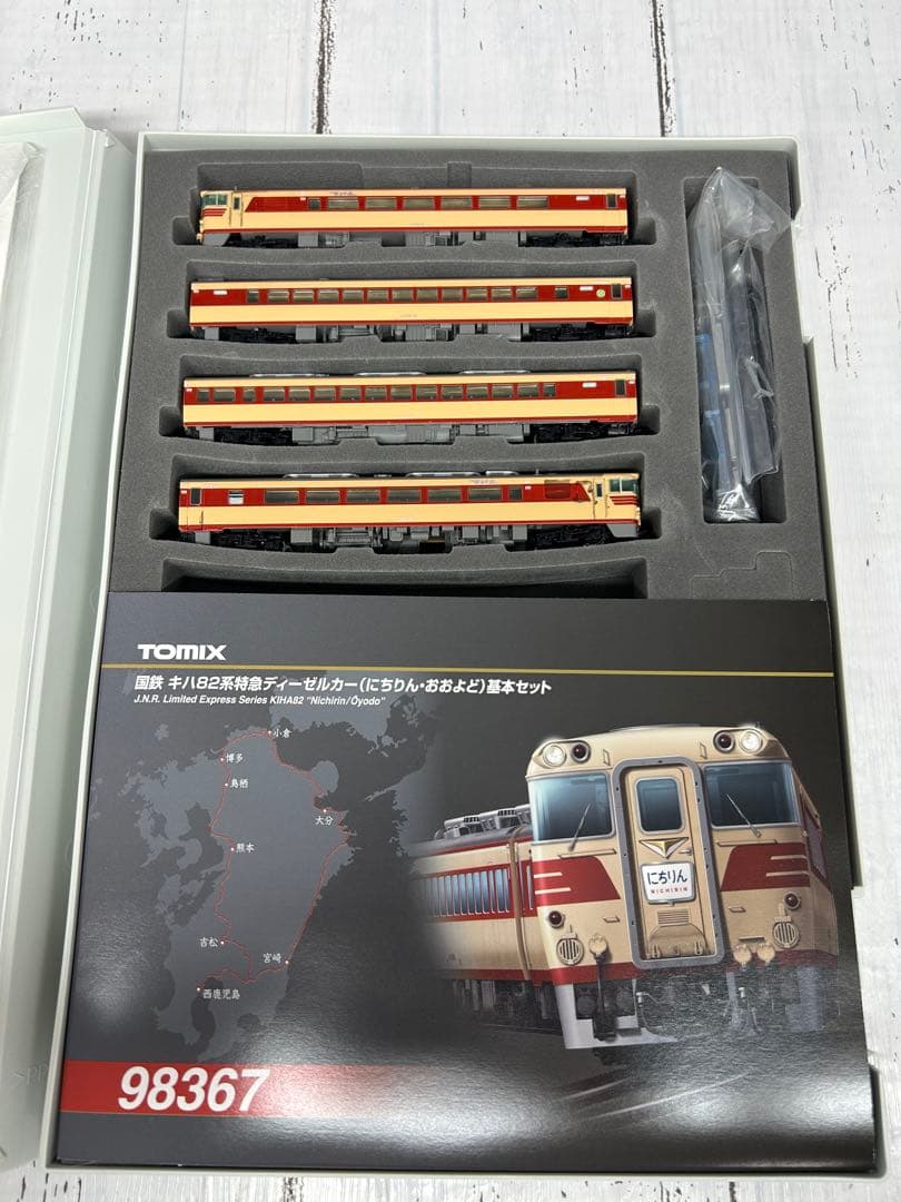 TOMIX 国鉄 キハ82系特急ディーゼルカー （にちりん・おおよど）基本セット
